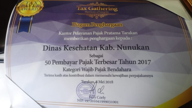 Pembayaran Pajak Terbesar Tahun 2017